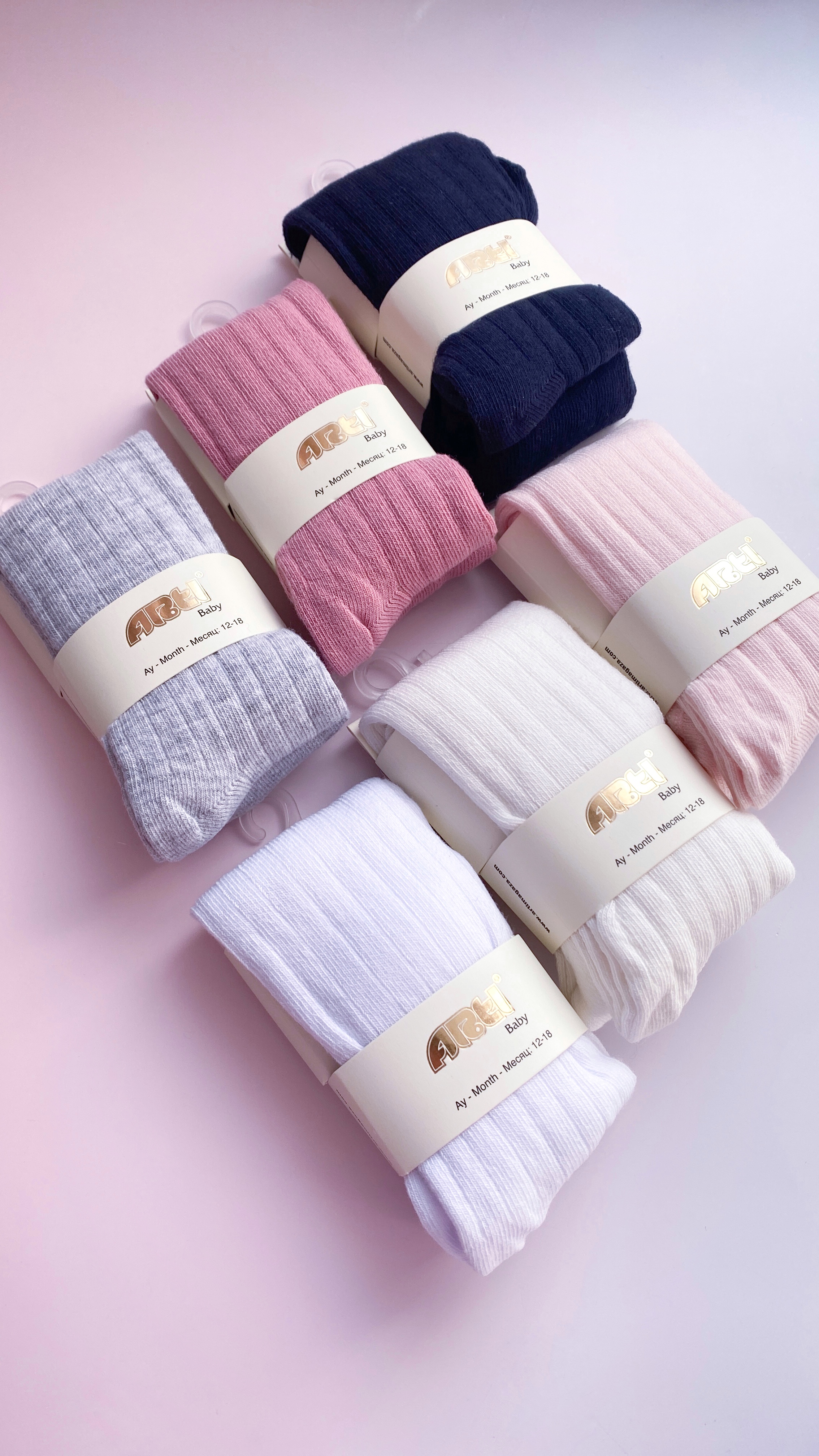 Колготки в рубчик