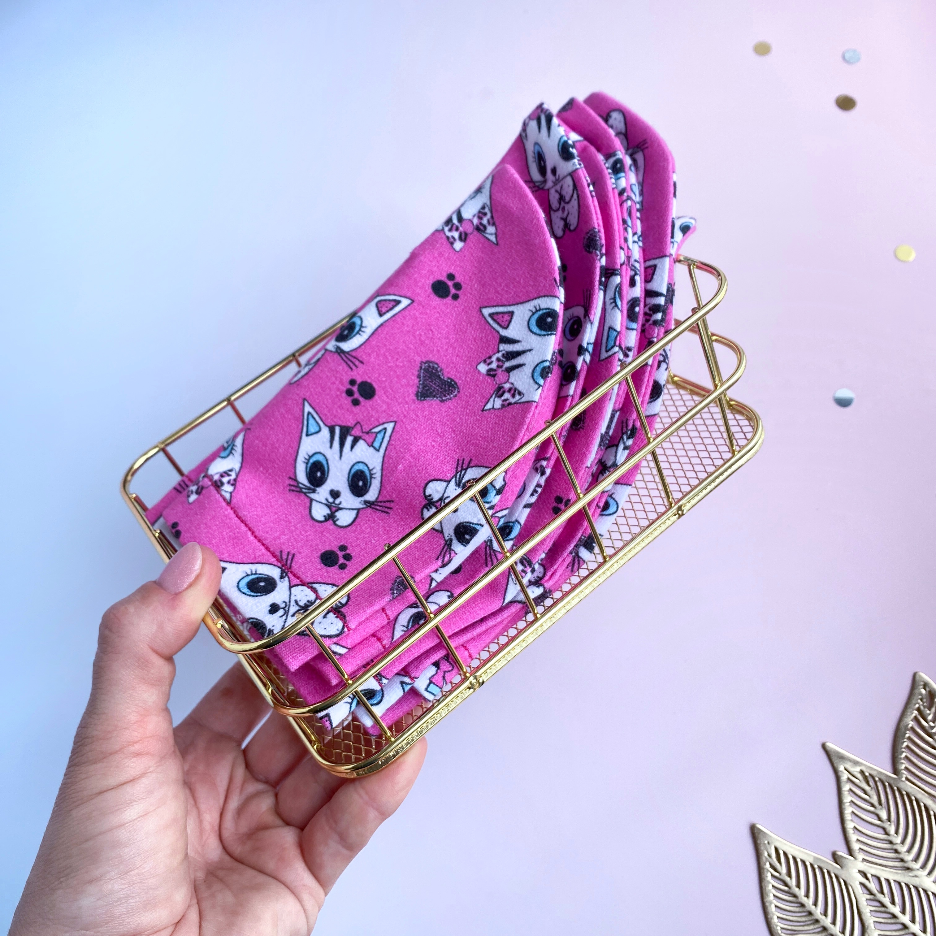 Шапка з котиками